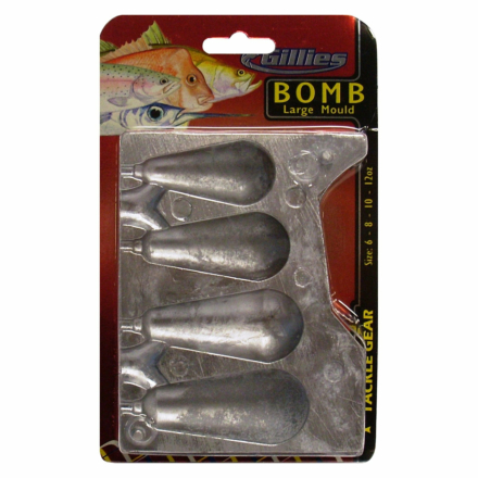 Gillies Sinker Mould - Bomb Combo - Large