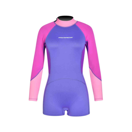 Mirage WS54 Womens Longsleeve Springsuit 2mm - Violet