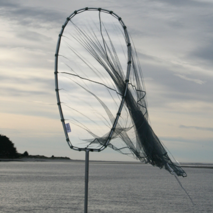 Fishfighter Whitebait Net 12' Scoop With Trap