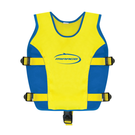Mirage Swim Vest Jnr Blue/Yellow
